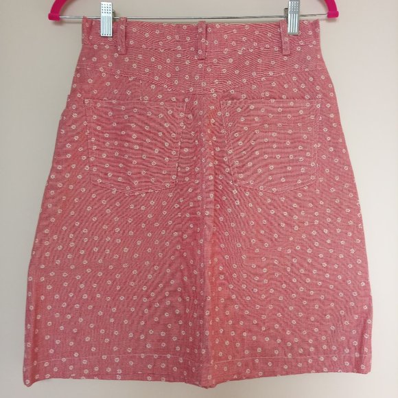 Cute Floral Summer Skirt, Size S - Picture 2 of 10